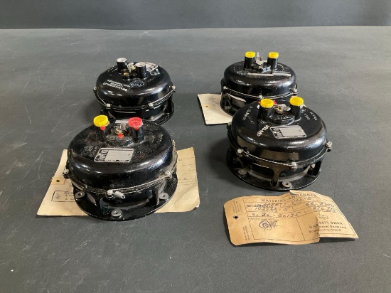 BEECHCRAFT OUTFLOW VALVES 50-384072-5 & 103460-5 (MOST HAVE REPAIR/INSPECTION TAGS)