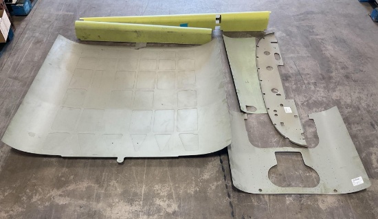 (LOT) NEW BEECHCRAFT SKINS & BULKHEAD 97-440026-31, 101-9980022-5, 101-980022-8, ETC