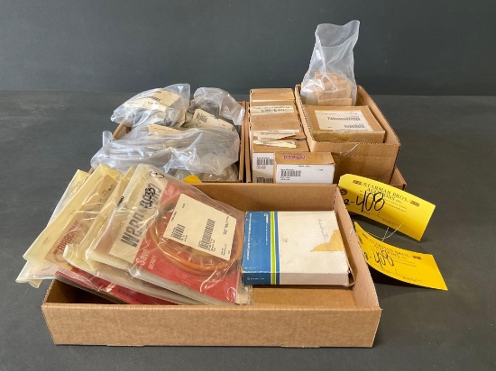 BOXES OF NEW MAGNETO & CARB REPAIR INVENTORY