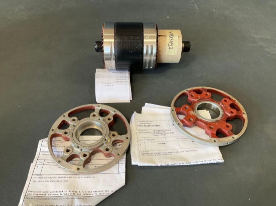 (Lot) Armature 23079-1020 & End Bells 8018-6000-3 (All Repaired)
