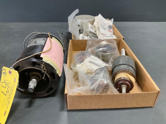 (LOT) GENERATOR, BRUSHES, BEECHCRAFT MOTOR COILS & REPAIR INVENTORY