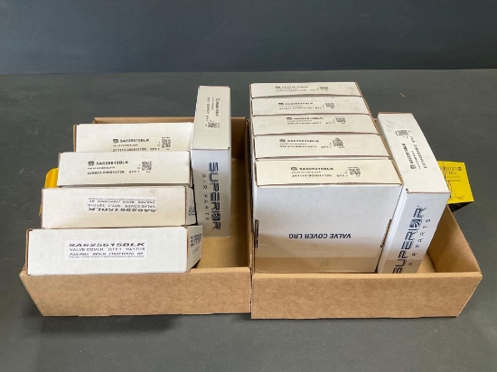 BOXES OF NEW CONTINENTAL ROCKER BOX COVERS