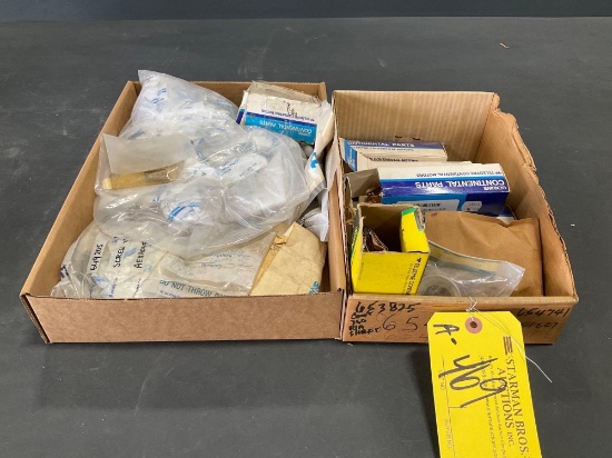 BOXES OF NEW CONTINENTAL ENGINE INVENTORY