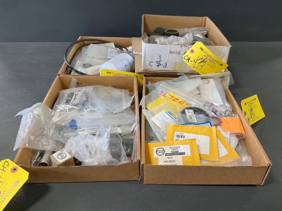 BOXES OF NEW ENGINE & ACCY INVENTORY