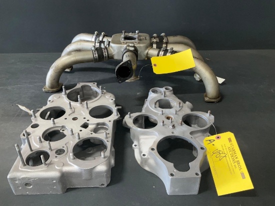 (Lot) Continental E-185 Intake Assy & Accy Cases