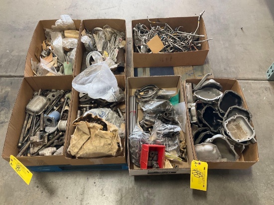 Boxes Of Used Lycoming & Continental Engine Inventory