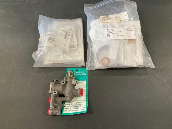 HOT SECTION INSPECTION KIT (UNKNOWN IF COMPLETE) & VALVE