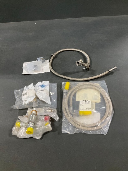 (Lot) New Honeywell Ignitor Bushings 3020t09p04, Ignition Lead 53221 & Misc