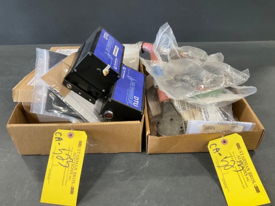 BOXES OF NEW & USED TURBINE INVENTORY
