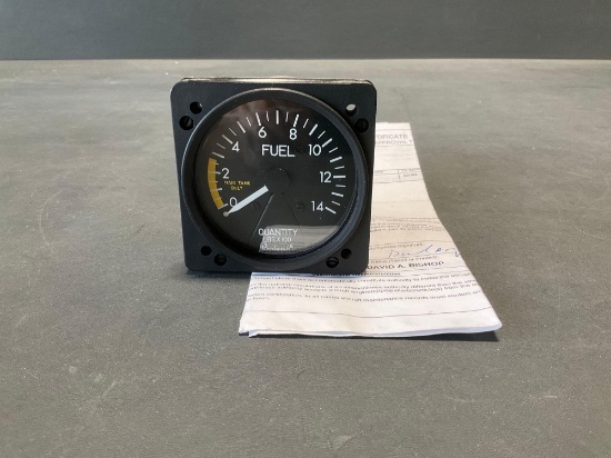 BEECHCRAFT FUEL QTY INDICATOR 267-901-003 ALT# 100-380006-47 (OVERHAULED)