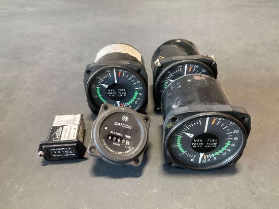 (Lot) Manifold/Fuel Flow & Misc Indicators