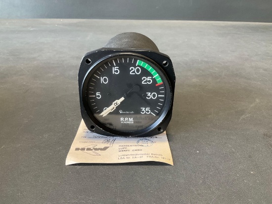 BEECHCRAFT DUAL TACHOMETER 96-380014-5