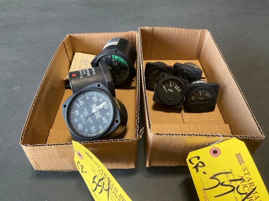 Boxes Of Beechcraft Indicators