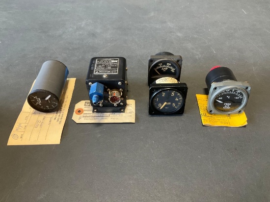 (Lot) Rosemount Airspeed Transducer & Gulfstream Instruments