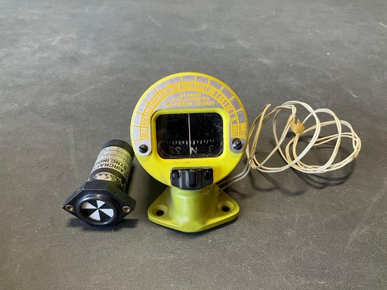KING AIR PROP SYNCH INDICATOR 101-384156-1 & COMPASS 50-534353-7