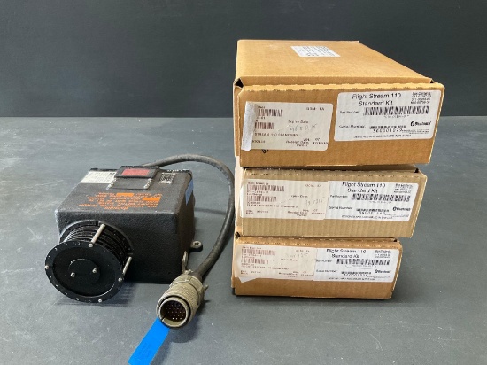 (LOT) NEW GARMIN FLIGHT STREAM 110 INVENTORY & USED COLLINS 334C-3E PRIMARY SERVO