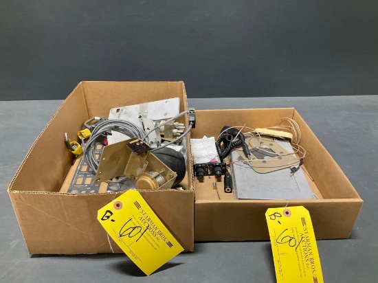 BOXES OF AUTOPILOT SERVO, AVIONICS & MISC