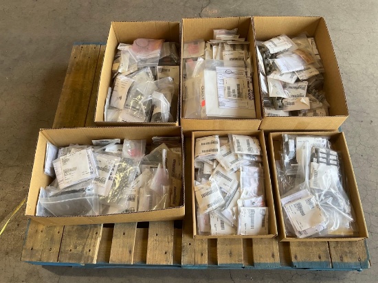 Boxes Of New Electrical, Pc Boards & Avionics Repair Inv.
