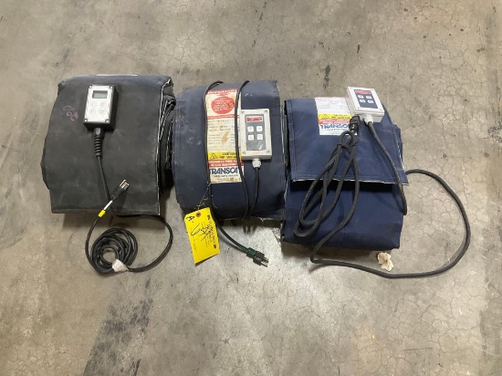 (Lot) Heat Blankets (2) Power On