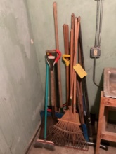(LOT) HOMELITE WEED EATER, GARDEN TOOLS & SHOVELS