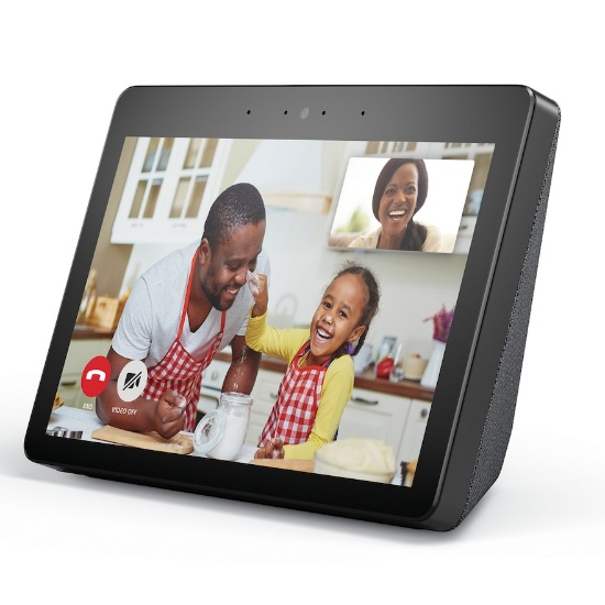 Amazon Echo Show (2nd Generation) Alexa-enabled Bluetooth Speaker with 10" Screen - Charcoal