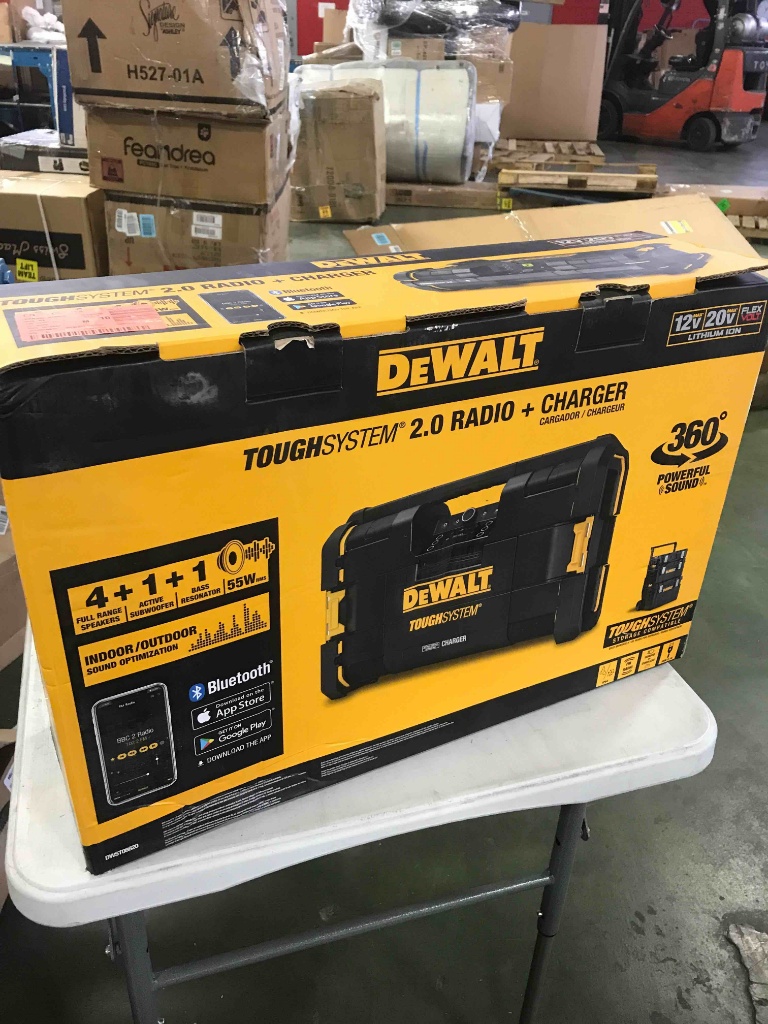 Dewalt DWST08820 TOUGHSYSTEM 2.0 Radio and Charger | Industrial Machinery &  Equipment General Merchandise | Online Auctions | Proxibid