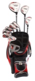 Nitro Golf- Blaster 15 Piece Complete Set with Bag Graphite/Steel