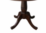 Table Pedestal Base Cinnamon/espresso