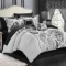 Chic Home Olivia 20-piece Comforter Set With Sheet Set, Queen Black/white