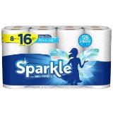 Sparkle Paper Towels, 8 Double Rolls, Pick-a-size