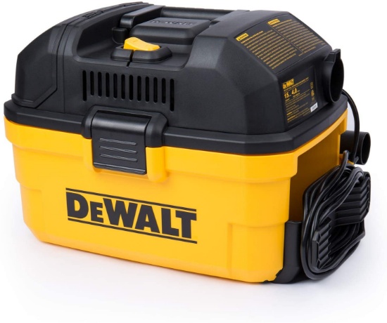 DeWALT Portable 4 Gallon Wet/Dry Vac