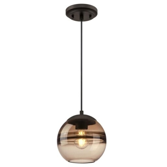 Westinghouse 6366800 Oil Rubbed Bronze 8" Wide Mini Pendant