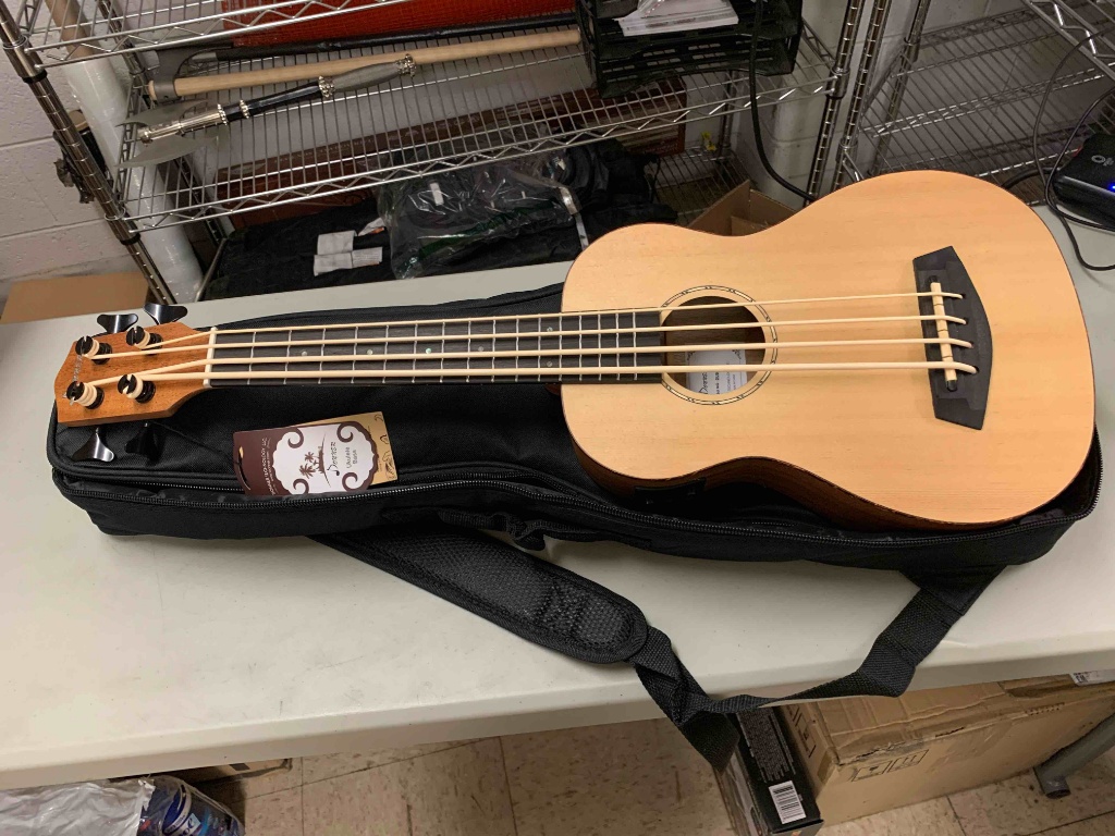 Donner DUB-1 30 inch Electric Bass Ukulele Mahogany Body with Case | Art,  Antiques & Collectibles Collectibles Musical Instruments Guitars & Basses  Acoustic Guitars | Online Auctions | Proxibid