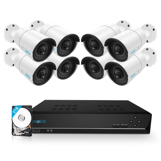 Reolink 16CH 5MP PoE Home Security Camera System