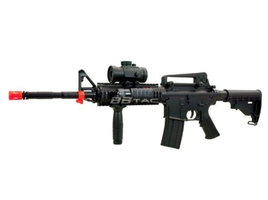 BBTac M83 Full and Semi Automatic M4 Electric Airsoft Gun Full Tactical Accessories