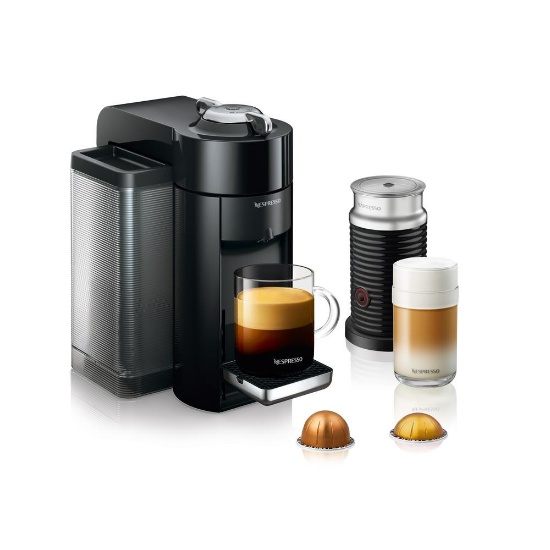 Nespresso by De'Longhi Vertuo Coffee and Espresso Machine with Aeroccino