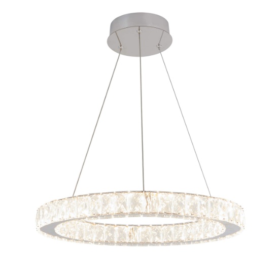 Artika DRGL Celebrity Drum Chandelier, Chrome