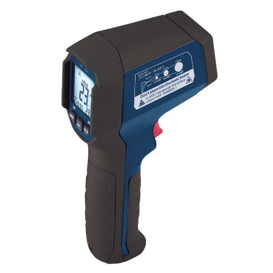 GLOBAL TEST SUPPLY REED Instruments R2310 Infrared Thermometer, 12:1, 1202°F (650°C)