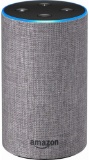 Echo - Smart Speaker with Alexa - Heather Gray Fabric