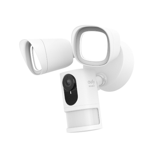 Eufy - Security Floodlight Camera - White