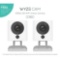 Wyze 1080p Cam HD Wi-Fi Indoor Smart Home Camera Night Vision, White