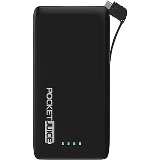 Tzumi PocketJuice Endurance AC 6,000 mAh Portable Charger (Black)