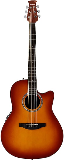 Ovation AB24II-HB Applause Standard Acoustic-Electric Honey Burst