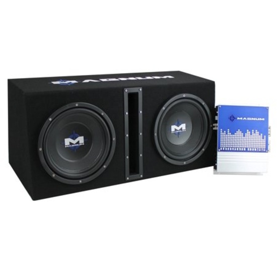 Mtx Magnum Mb210sp Dual 10" Enclosure/amp Combo