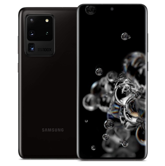 Samsung Galaxy S20 Ultra 5G, 128GB of Storage (unlocked)