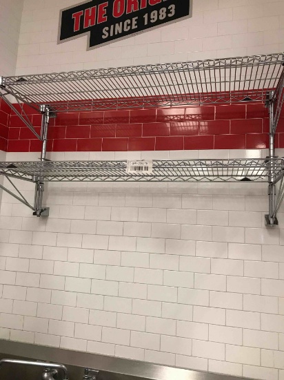Metro wall mount shelves