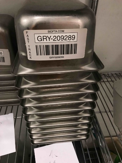 1/3 stainless insert pans