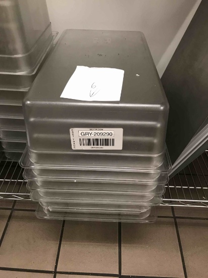 full size clear plastic insert pans