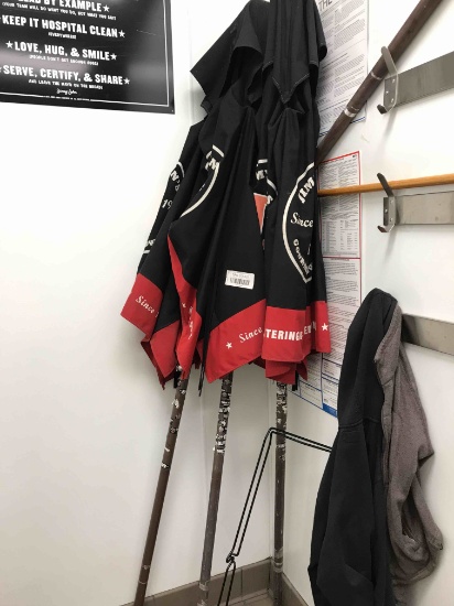 Jimmy John's outdoor umbrellas