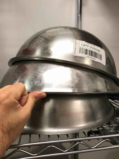 Stainless  mixing bowls